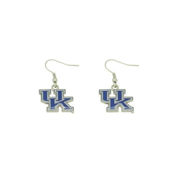 New NCAA Kentucky Wildcats Logo‎ Dangler Earrings - Picture 1 of 2